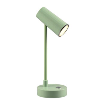 Svetlozelená LED stolová lampa so stmievačom (výška  28 cm) Lenny – Trio - Image 4