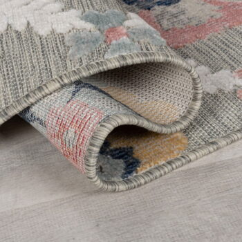 Sivý vonkajší koberec 170x120 cm Flora - Flair Rugs - Image 6