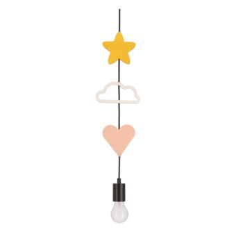 Žlto-svetloružové závesné svietidlo Trio – Candellux Lighting - Image 5