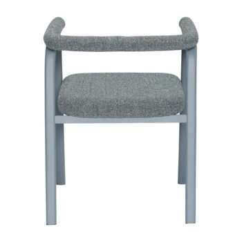 Sivé jedálenské stoličky v súprave 2 ks Ecto – Hübsch – Obrázok 4