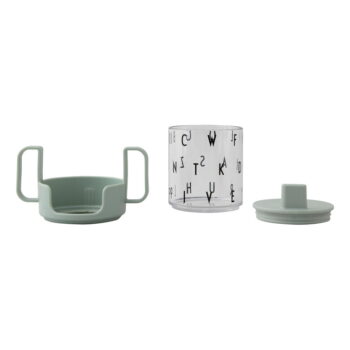 Zelený detský hrnček Design Letters Grow With Your Cup - Image 2