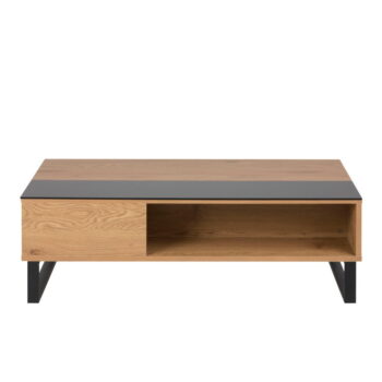 Čierny konferenčný stolík 110x60 cm Azalea - Actona – Obrázok 3