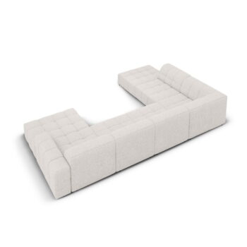 Svetlosivá rohová pohovka (ľavý roh/do "U") Chicago – Cosmopolitan Design - Image 3