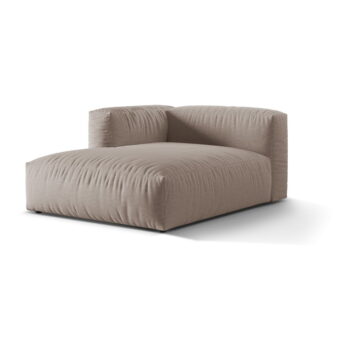 Béžový modul pohovky (ľavý roh) Martina – Micadoni Home - Image 2