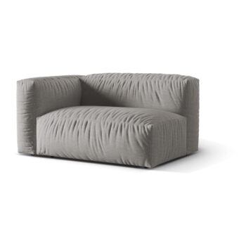 Svetlosivý modul pohovky (ľavý roh) Martina – Micadoni Home - Image 2