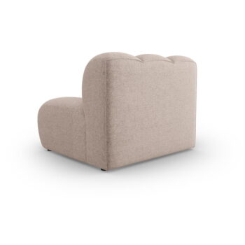 Béžový modul pohovky (stredový diel) Lupine – Micadoni Home – Obrázok 4