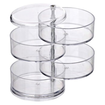 Kozmetický organizér so 4 priehradkami Wenko Transparent - Image 7