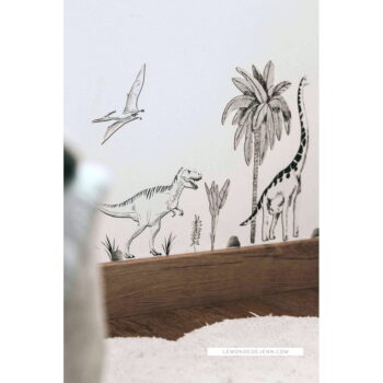 Hárok samolepiek 30x42 cm Dinosaurs & Plants – Lilipinso - Image 2