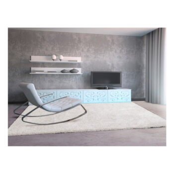 Svetlý béžový koberec Universal Aqua Liso, 133 x 190 cm - Image 2