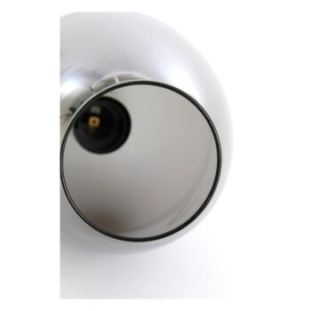 Závesné svietidlo so skleneným tienidlom v tmavosivo-bronzovej farbe ø 35 cm Lukaro – Light & Living - Image 5