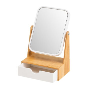 Kozmetické zväčšovacie zrkadlo (2x) 16x24 cm – Casa Selección – Obrázok 5