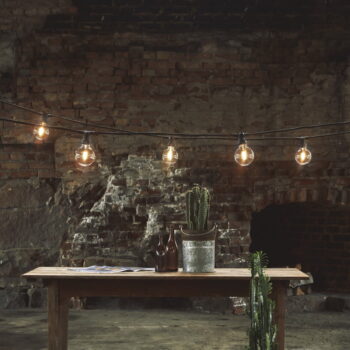 Vonkajšia LED žiarovka Star Trading Filament E27 G95 – Obrázok 2