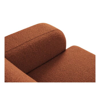 Hnedá rohová pohovka z textílie bouclé (ľavý roh) Molino – Micadoni Home – Obrázok 6