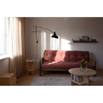 Ružová rozkladacia pohovka 205 cm Knob – Karup Design - Image 11