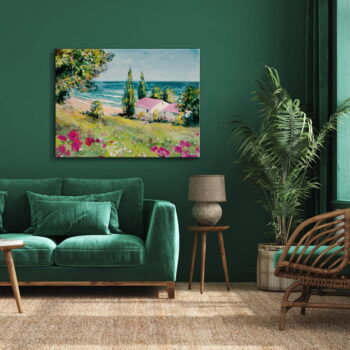 Obraz 85x113 cm Idyll View - Styler - Image 3