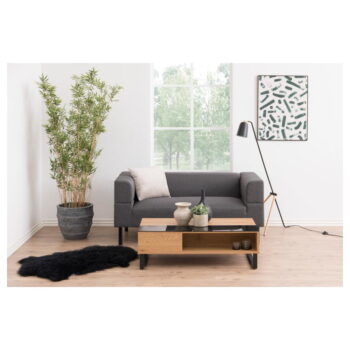 Čierny konferenčný stolík 110x60 cm Azalea - Actona – Obrázok 4