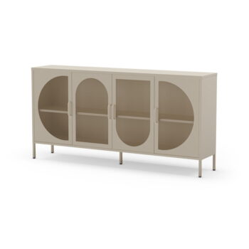 Krémová komoda 160x90 cm Tayra – Marckeric - Image 3