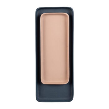 Kovové dekoračné tácky v súprave 2 ks 15,5x39,5 cm Rebel – Zuiver