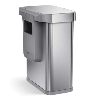 Bezdotykový odpadkový kôš z nerezovej ocele 58 l - simplehuman - Image 3