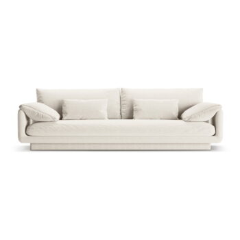 Biela pohovka 250 cm Torino – Micadoni Home