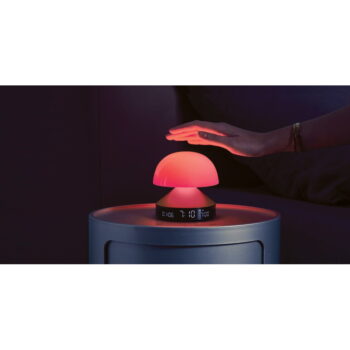 Digitálny stolový budík ø 11 cm Mina Sunrise – Lexon - Image 5
