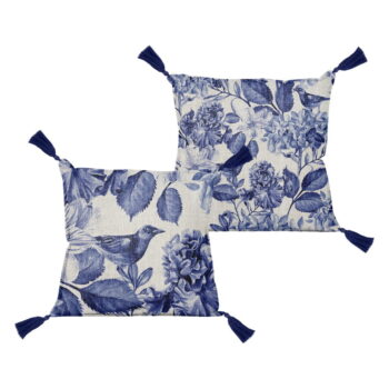 Dekoratívny vankúš Really Nice Things Borlas Blue Birds, 45 × 45 cm – Obrázok 3