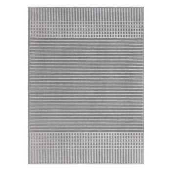 Sivý umývateľný koberec zo ženilky 120x160 cm Elton – Flair Rugs - Image 2