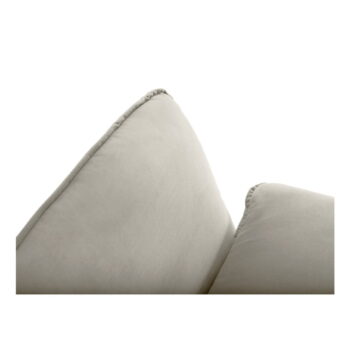 Béžová zamatová rohová pohovka Cosmopolitan Design Vienna, pravý roh - Image 6