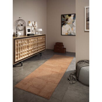 Hnedý ručne tkaný vlnený behúň 80x250 cm Alexis – Villeroy&Boch - Image 2