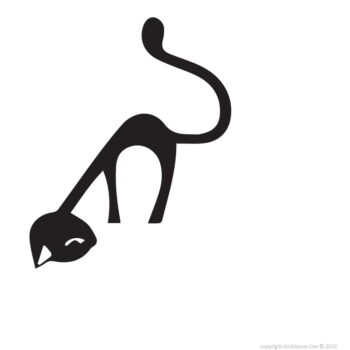Samolepka Ambiance Funny Cat - Image 2