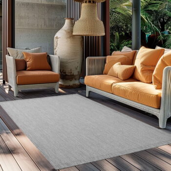 Sivý vonkajší behúň 80x250 cm Giza – Ayyildiz Carpets - Image 2