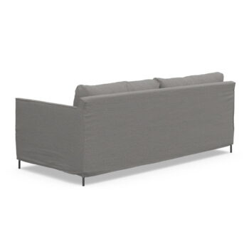 Sivá pohovka 198 cm Petito – Furninova – Obrázok 4