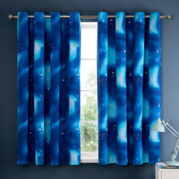 Detský záves 2 ks 168x183 cm Ombre Stars – Catherine Lansfield – Obrázok 3
