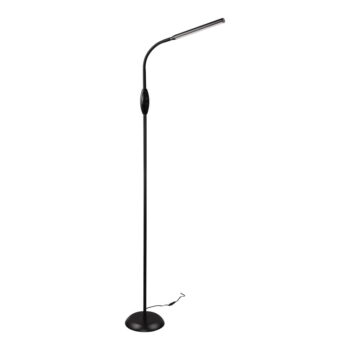 Čierna LED stojacia lampa (výška  145 cm) Toro – Trio - Image 2