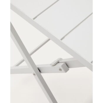 Kovový záhradný jedálenský stôl 70x70 cm Torreta – Kave Home – Obrázok 5