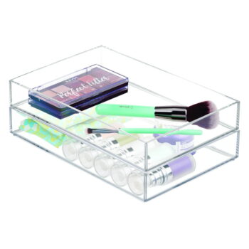 Stohovateľný organizér iDesign Clarity, 30,5 x 20 cm – Obrázok 8