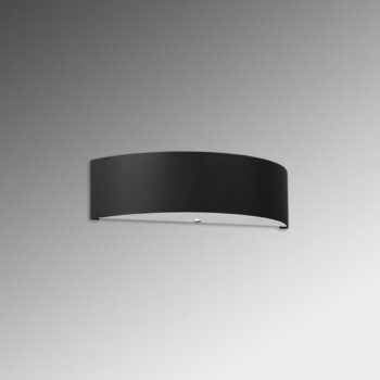 Čierne nástenné svietidlo Herra – Nice Lamps - Image 3