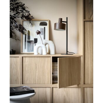 TV zostava v dekore duba v prírodnej farbe 264x88 cm Modulair – vtwonen - Image 4