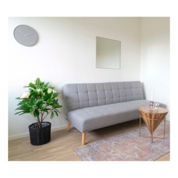 Nástenné zrkadlo s rámom v zlatej farbe House Nordic Jersey, 60 x 60 cm – Obrázok 3