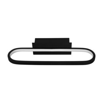 Matne čierne LED nástenné svietidlo (dĺžka 40 cm) Gianni - Trio - Image 3