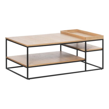 Konferenčný stolík v prírodnej farbe 70x120 cm Rivoli – Unique Furniture - Image 2