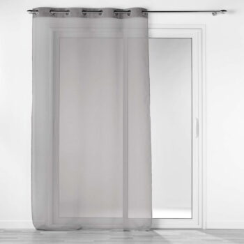 Sivá voálová záclona 140x240 cm Casual – douceur d'intérieur