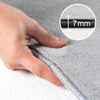 Svetlosivý prateľný koberec 60x110 cm Sky – Ayyildiz Carpets - Image 3