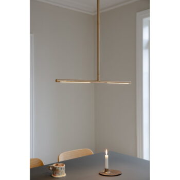 LED stropné svietidlo v zlatej farbe 74x17 cm Omni – UMAGE - Image 3