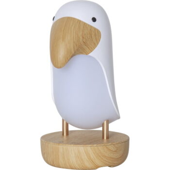 Bielo-hnedé LED detské nočné svetlo Toucan - Star Trading - Image 4