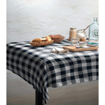 Obrus Really Nice Things Blue Vichy, 140 x 140 cm - Image 2