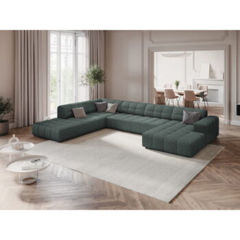 Tyrkysová rohová pohovka (ľavý roh/do "U") Chicago – Cosmopolitan Design - Image 4