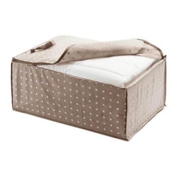 Béžový úložný obal Compactor Dots, 50 x 70 cm - Image 3