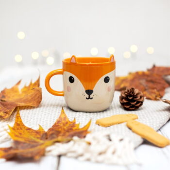 Keramický hrnček Sass & Belle Bohemian Kawaii Fox, 450 ml - Image 2