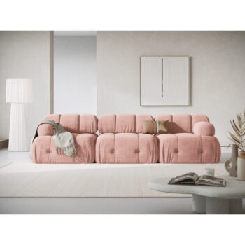 Svetloružová pohovka 288 cm Ferento – Cosmopolitan Design - Image 2